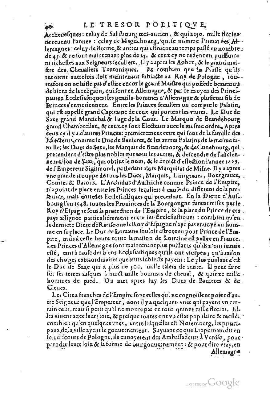 1611 - Pierre Chevalier - Trésor politique - UGent