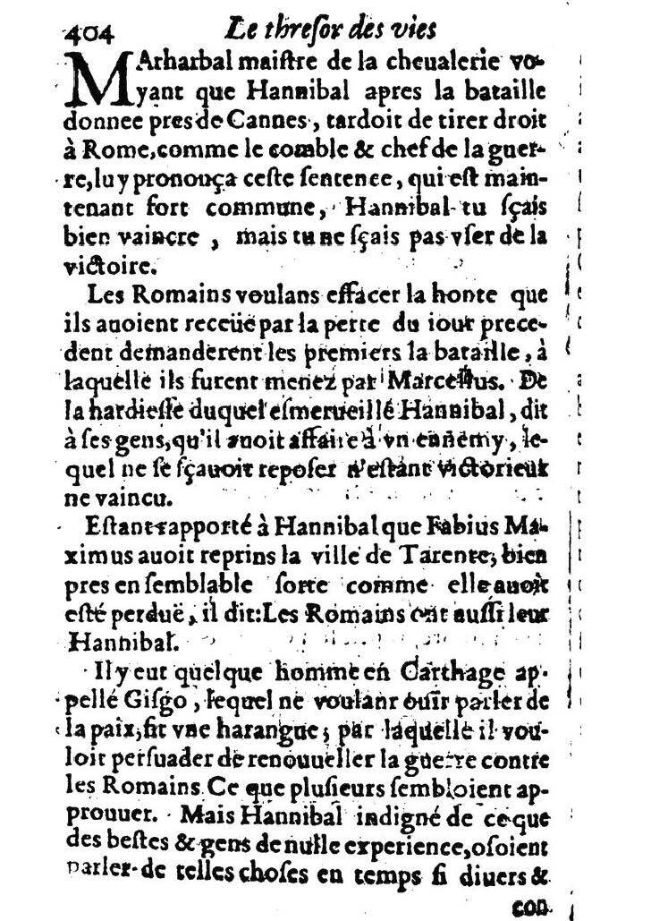 1611 - Pierre Rigaud - Trésor des vies de Plutarque - BM Lyon