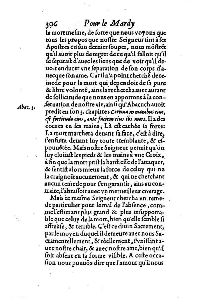 1607 - Nicolas Du Fossé - Trésor quadragésimal - T 02 - BM Lyon