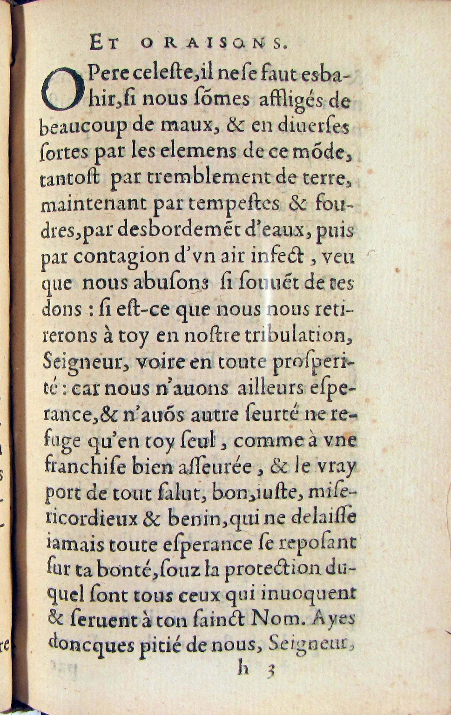 1572 - Antoine Certia - Trésor des prières, oraisons et instructions chrétiennes - Nîmes