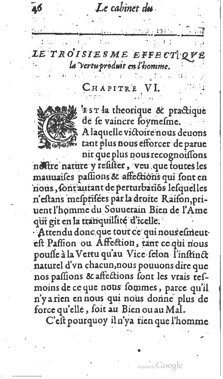 1606 - Adrian Périer - Cabinet du vrai trésor - BM Lyon