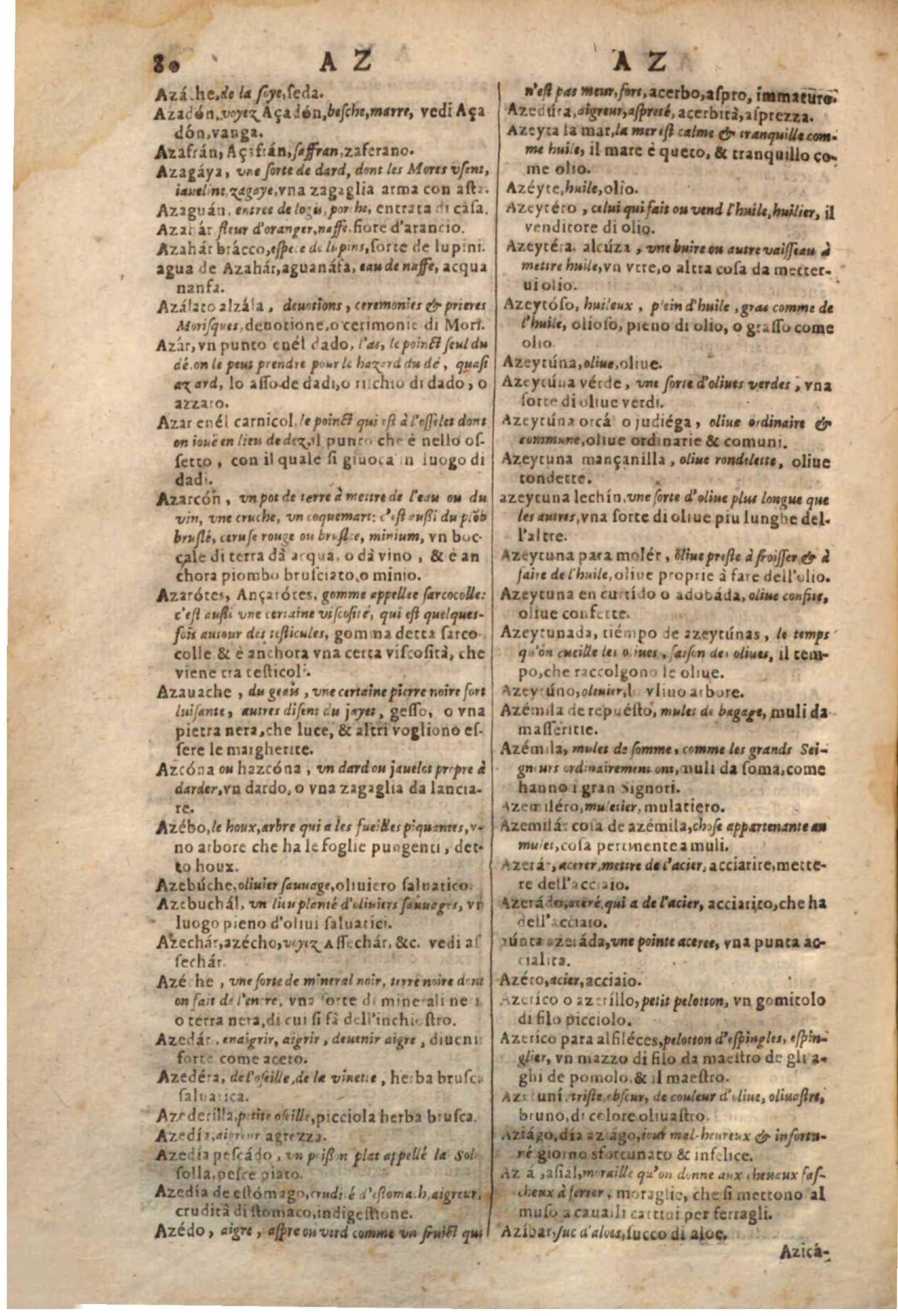 1637 - Jacques Crespin - Trésor des trois langues (Trois parties) - BSB Munich