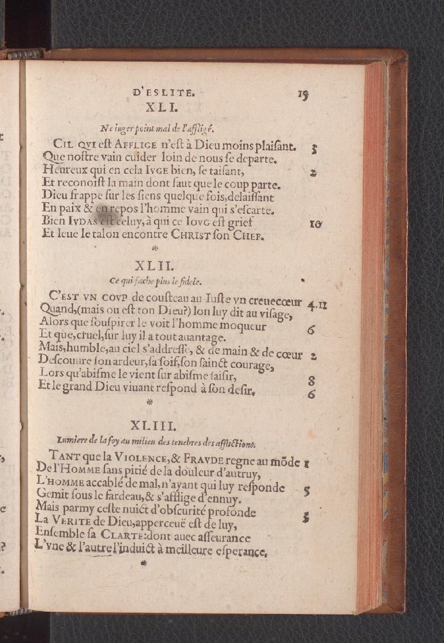 1577 - Jean de Laon - Trésor des 150 psaumes de David - Genève