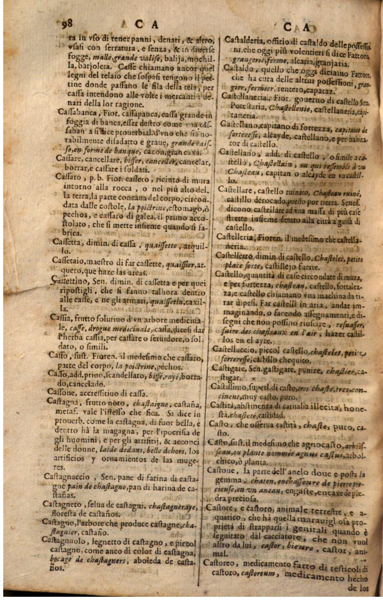 1644 - Jacques Crespin - Trésor des trois langues - Passau 1644 - Jacques Crespin - Trésor des trois langues - Passau