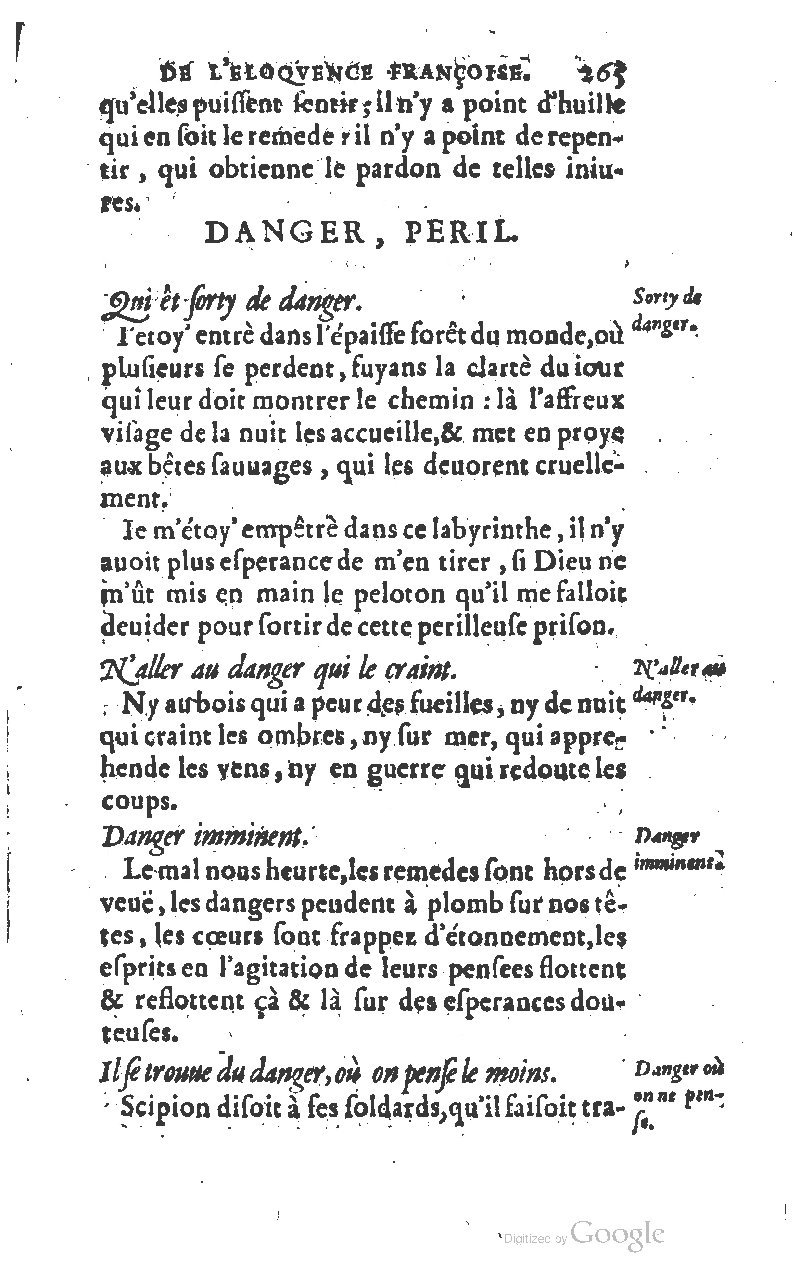 1610 - Louis Coste - Trésor de l’éloquence française (Seconde partie) - BM Lyon