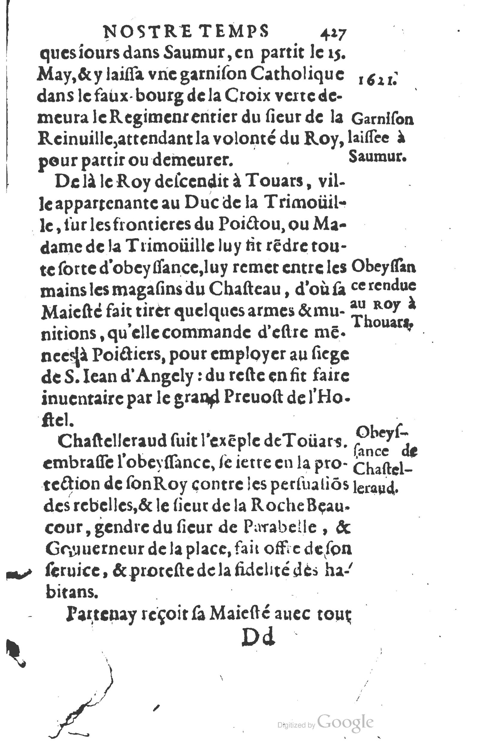 1624 - Joseph Bouillerot - Trésor de l’histoire générale de notre temps - BM Lyon 1624 - Joseph Bouillerot - Trésor de l’histoire générale de notre temps - BM Lyon