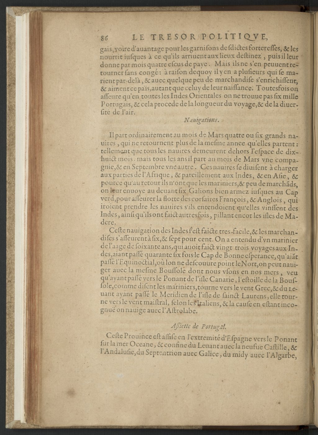 1608 - Nicolas Du Fossé - Trésor politique - BnF Tolbiac