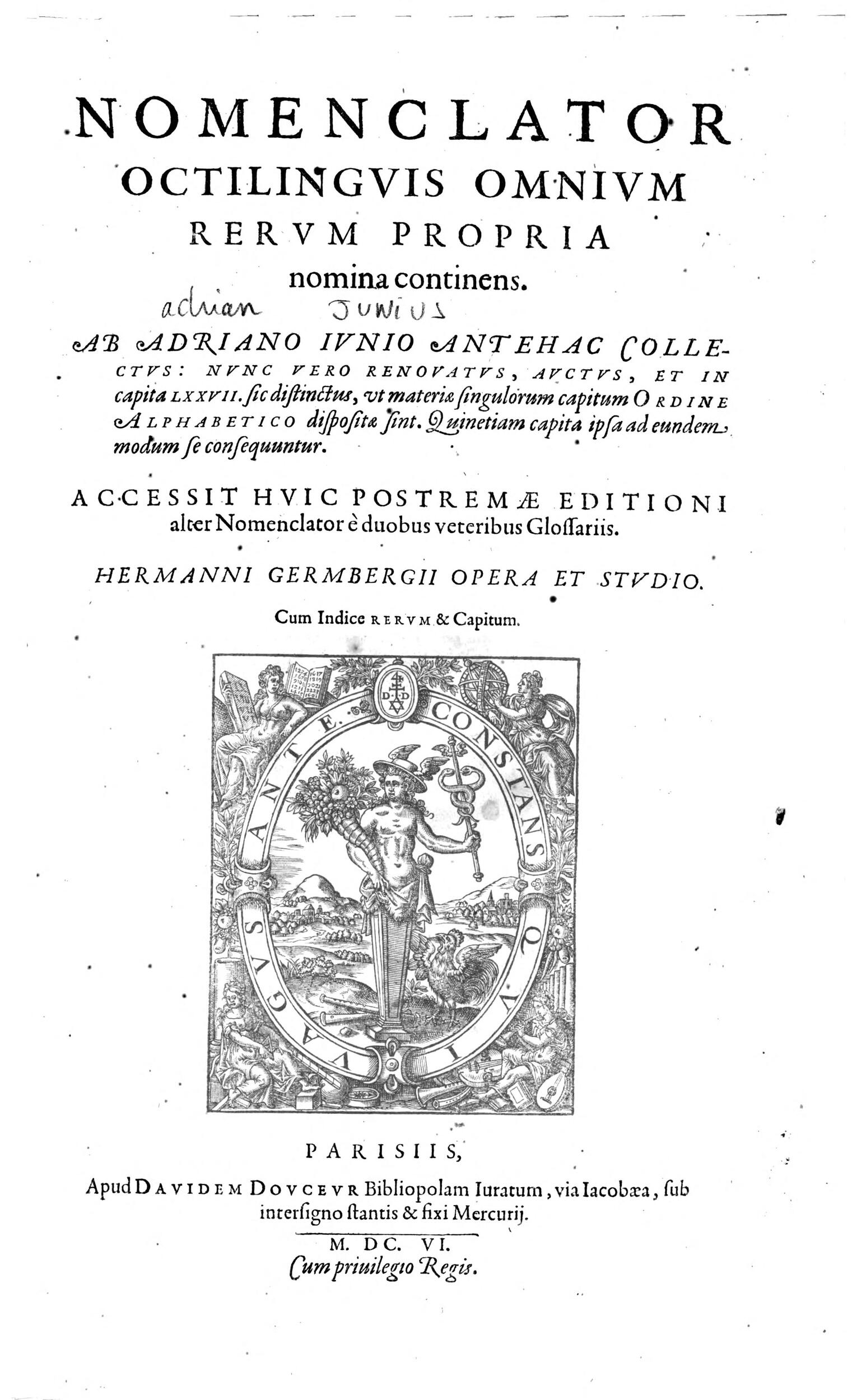1606 - David Douceur - Trésor de la langue française - BM Lyon