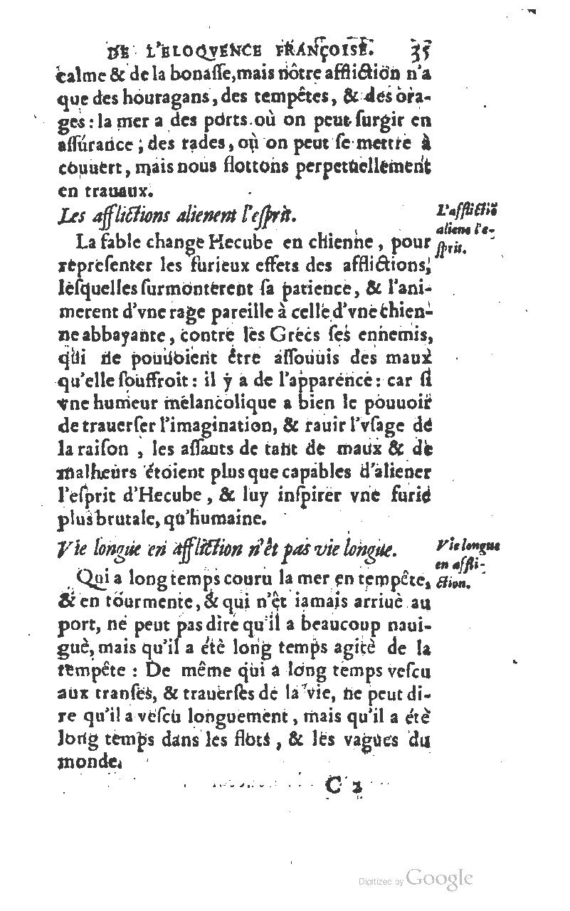 1610 - Louis Coste - Trésor de l’éloquence française (Seconde partie) - BM Lyon