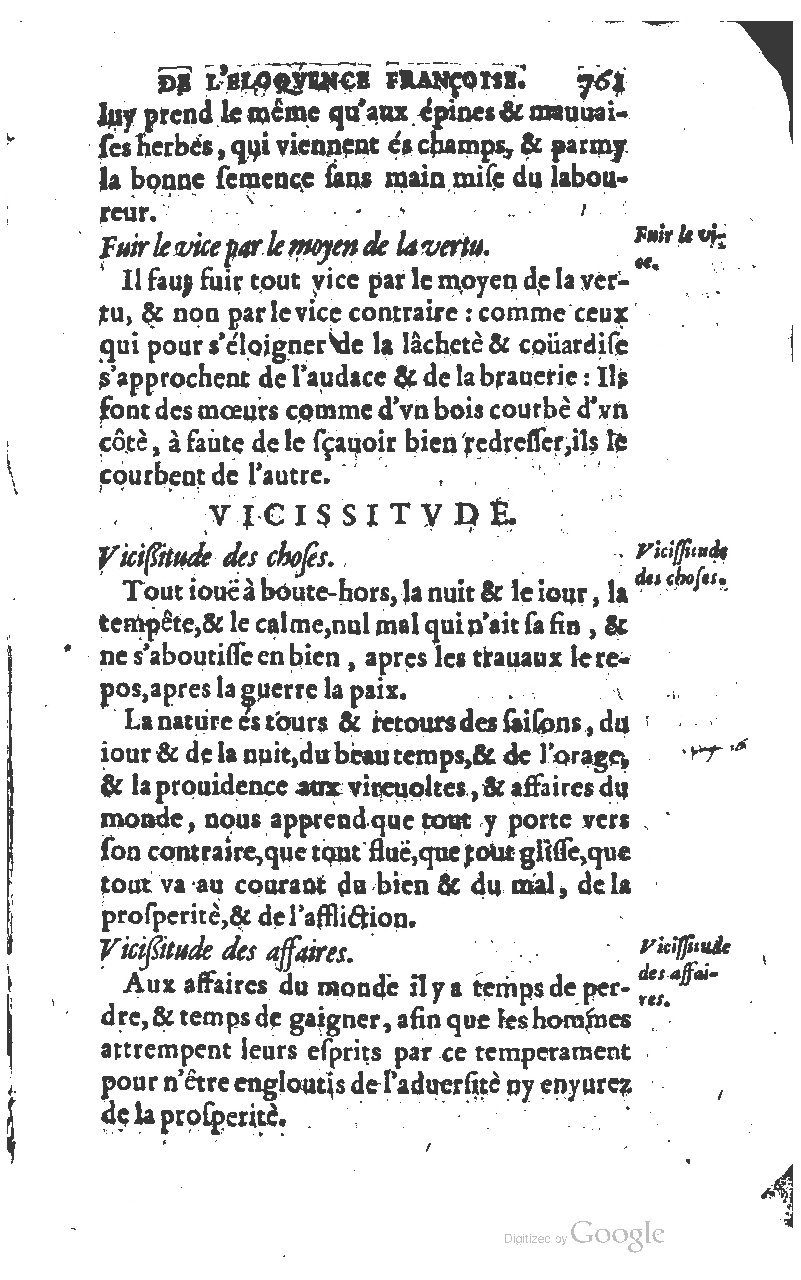 1610 - Louis Coste - Trésor de l’éloquence française (Seconde partie) - BM Lyon