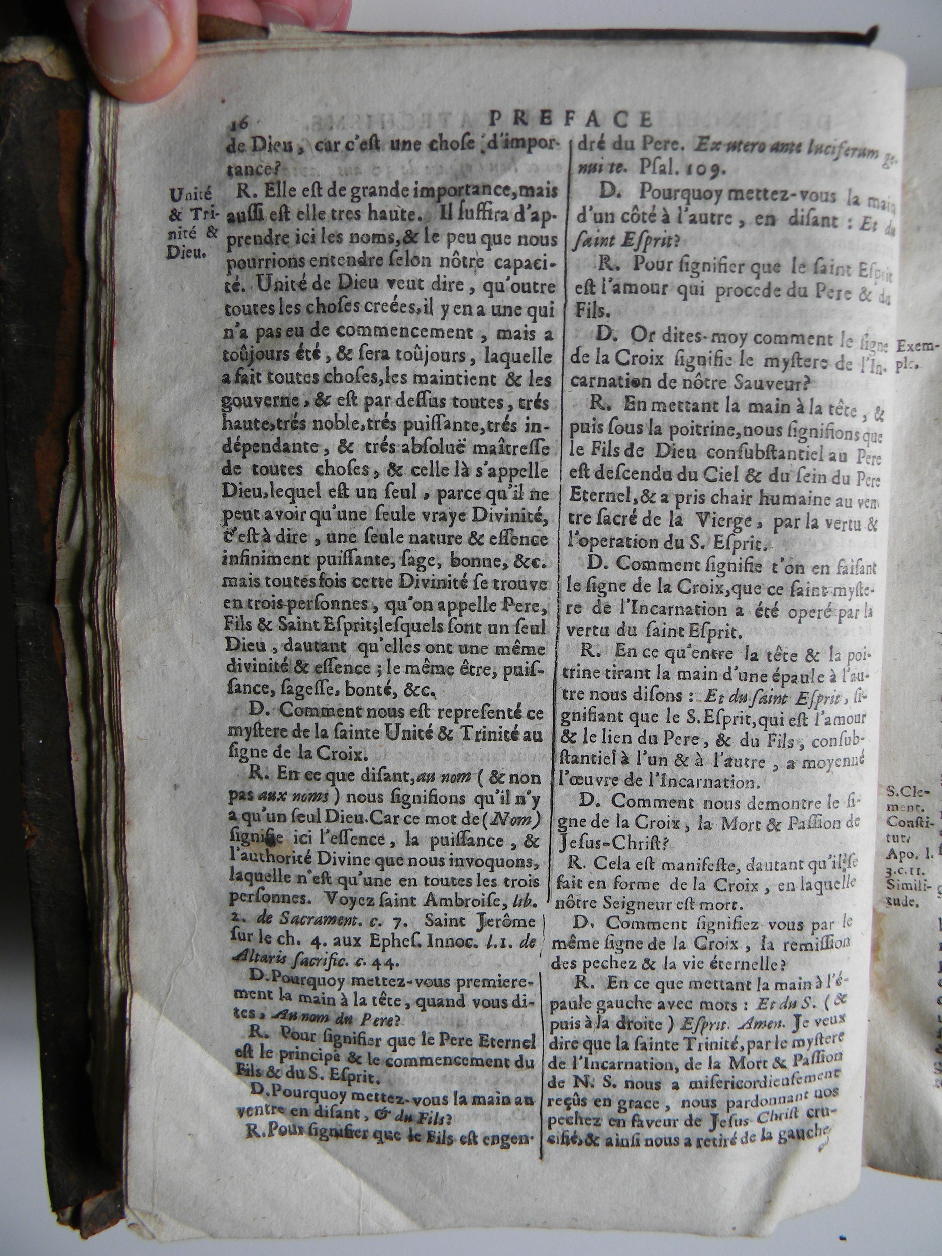 1595 - Guillaume Machuel - Trésor de la doctrine chrétienne - Verneuil-sur-Avre