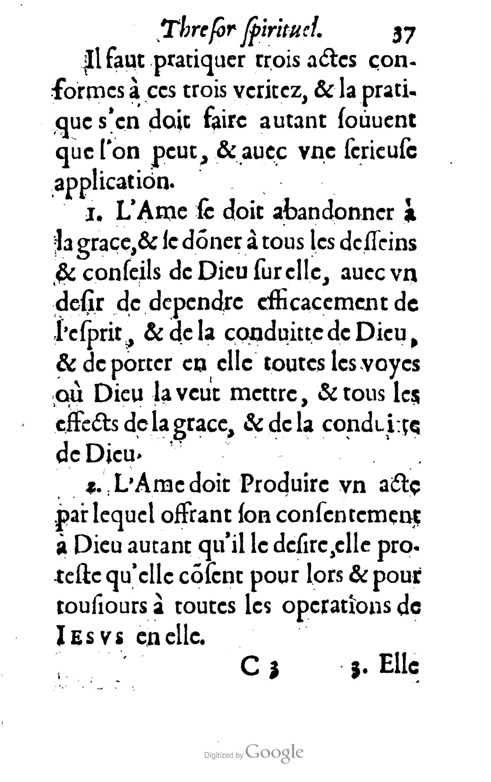 1633 - François Waudré - Trésor spirituel contenant les excellences du christianisme - BM Lyon