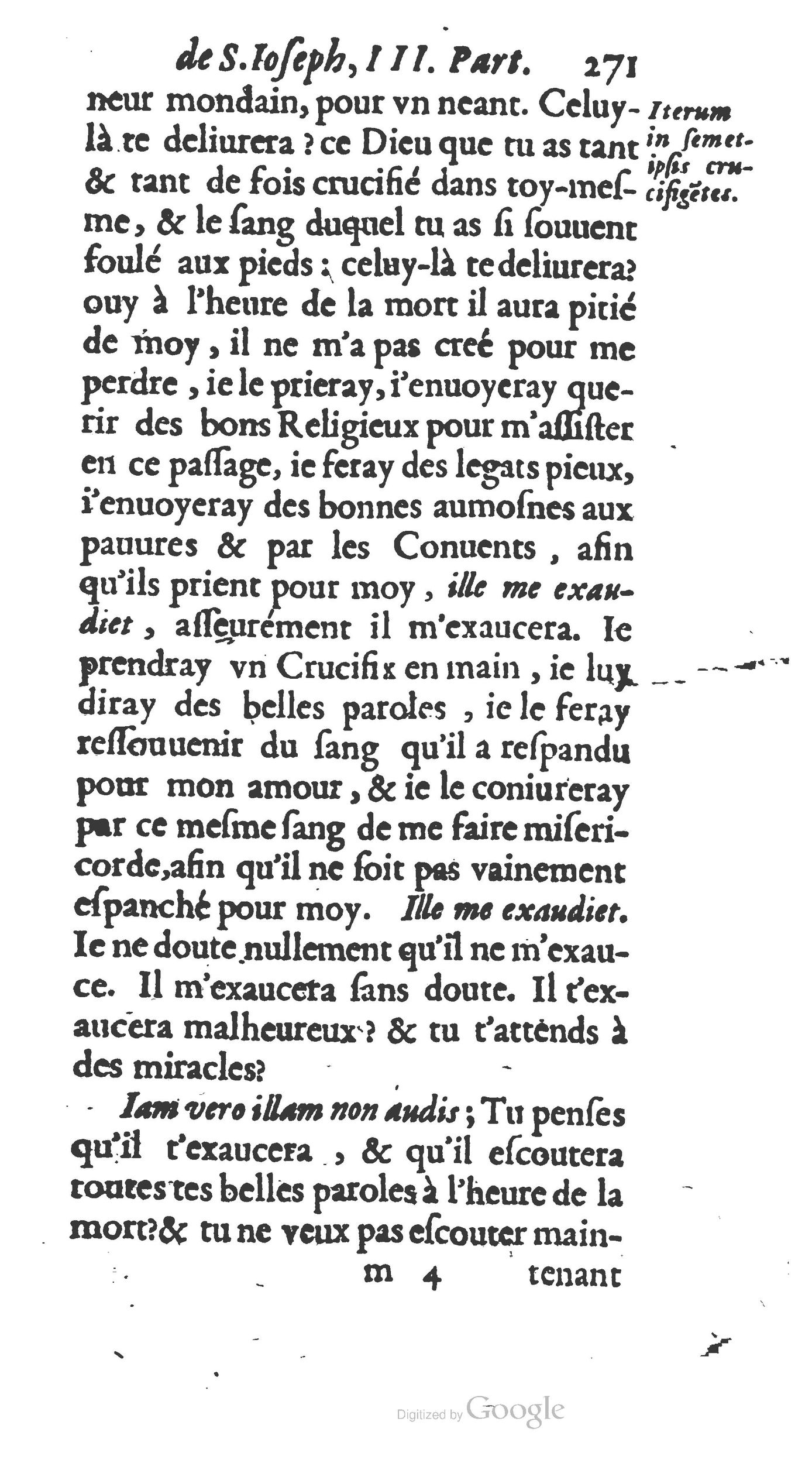 1654 - Antoine Jullieron - Trésor inestimable de Saint-Joseph - BM Lyon