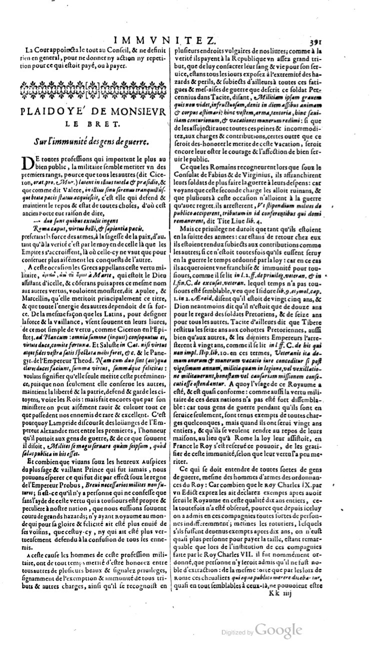 1629 - Veuve Nicolas Buon - Trésor du droit français (21754 T. 2) - BM Lyon