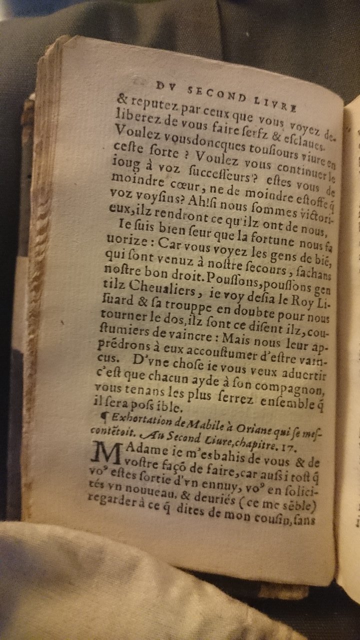 1563 - Jacques Kerver et Jean Ruelle - Trésor des Amadis - British Library