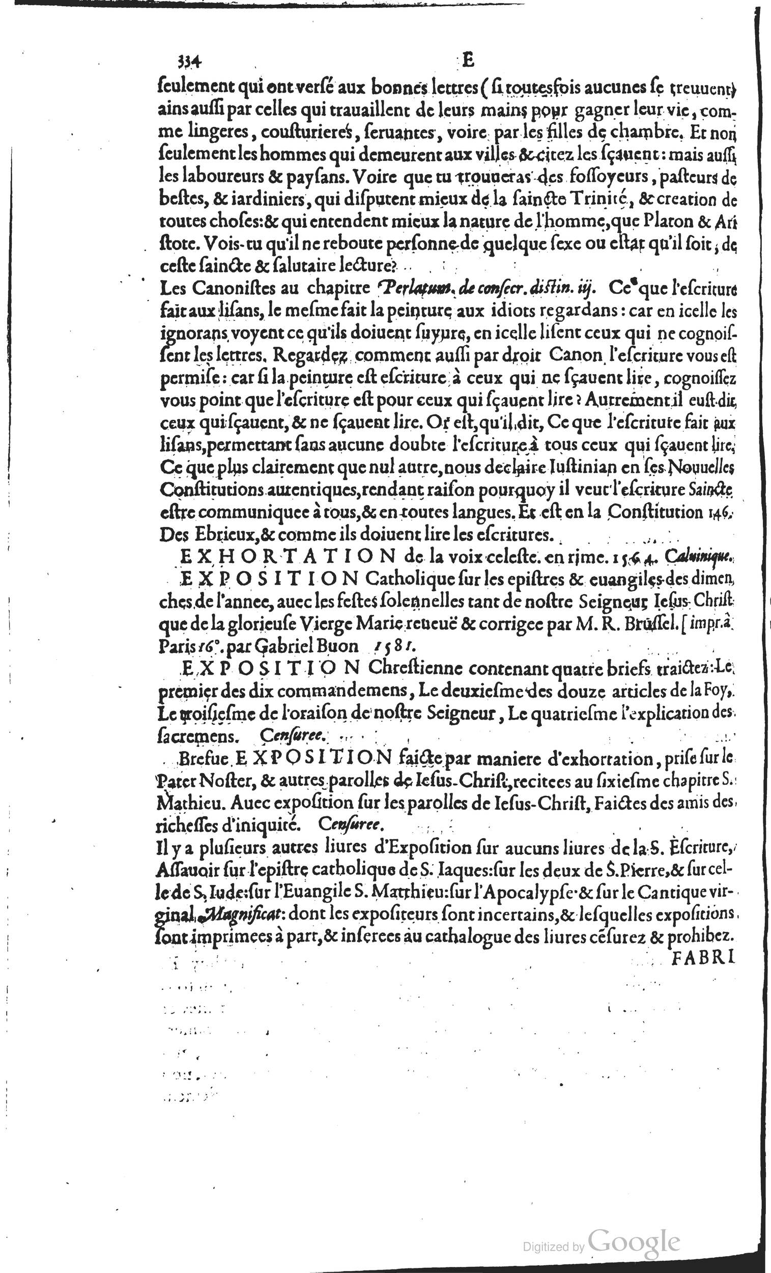 1585 - Barthélemy Honorat - Bibliothèques françaises - BSB Munich