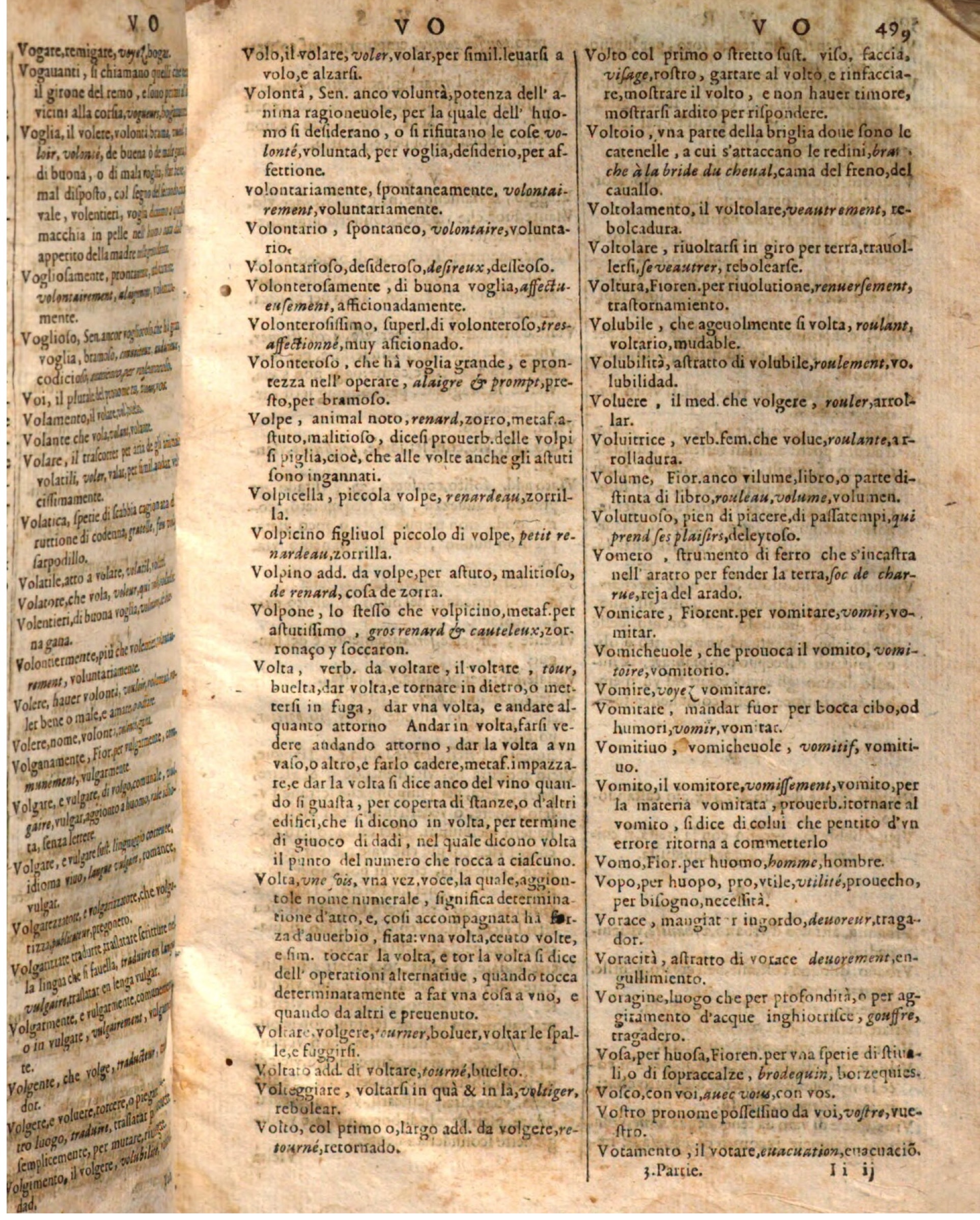 1644 - Jacques Crespin - Trésor des trois langues - Passau