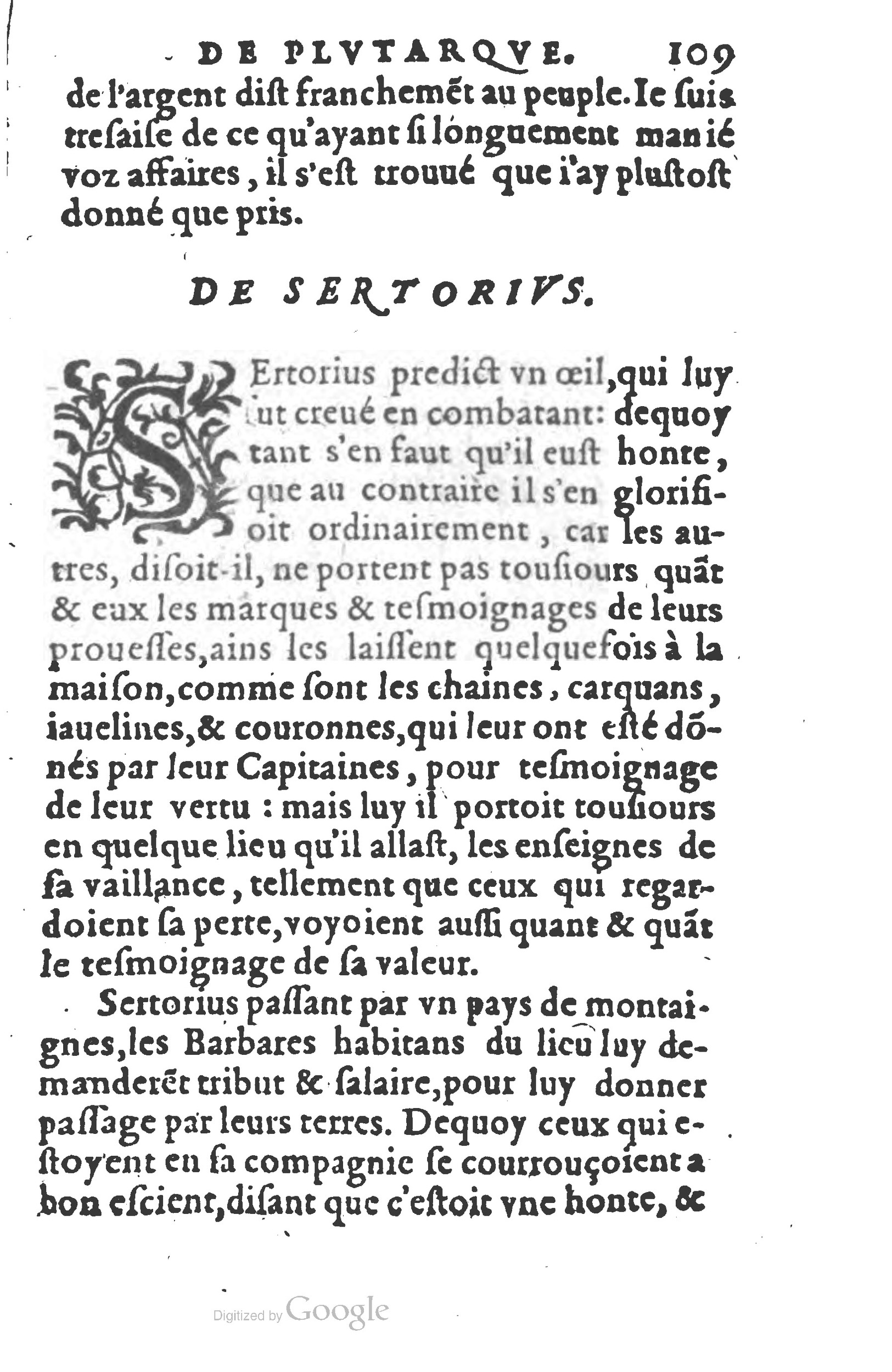 1577 - Claude Micard - Trésor des vies de Plutarque - BSB Munich 1577 - Claude Micard - Trésor des vies de Plutarque - BSB Munich