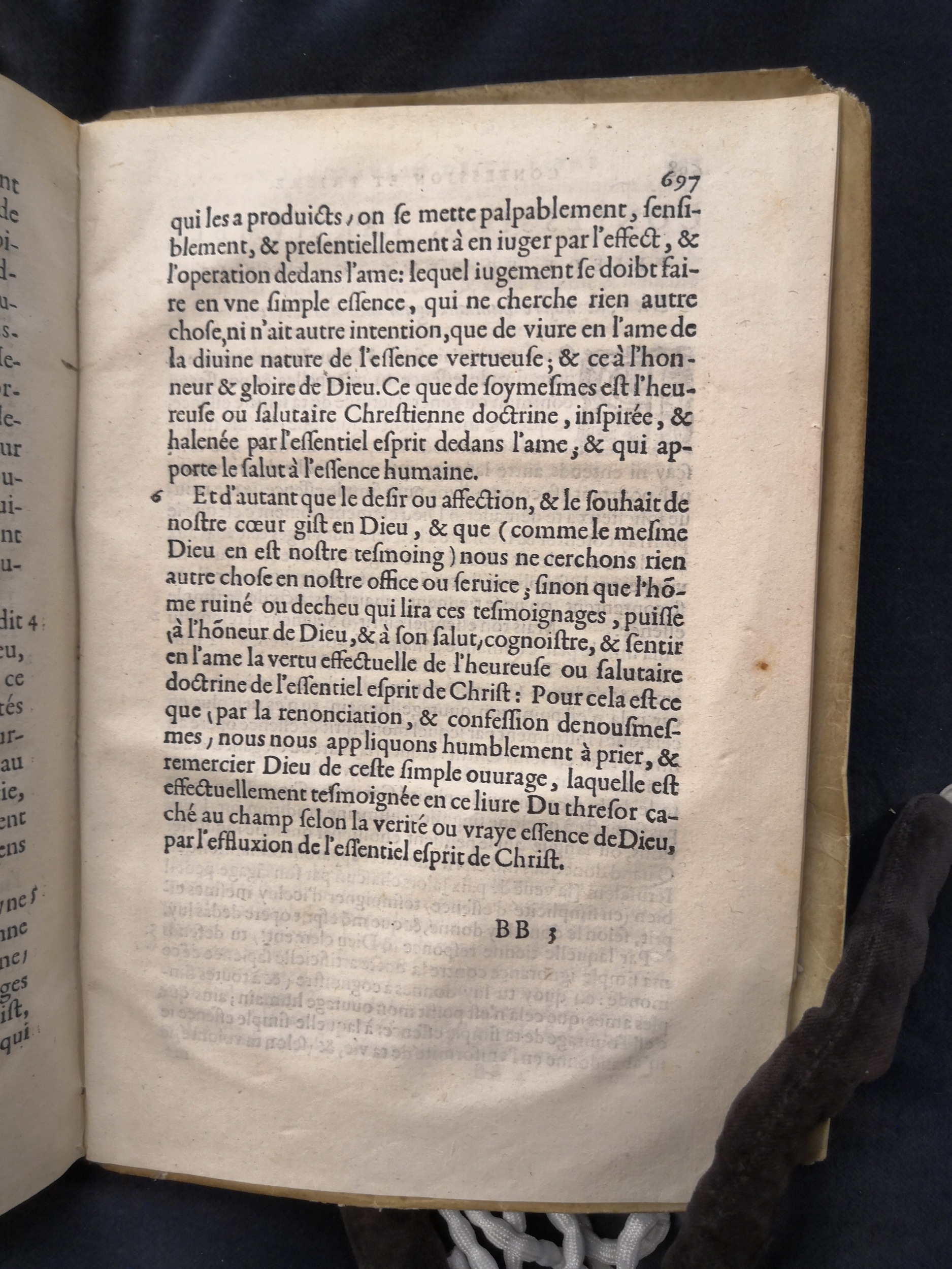 1581c. - Christophe Plantin - Le Livre des témoignages du Trésor caché au champ - Anvers Musée Plantin-Moretus