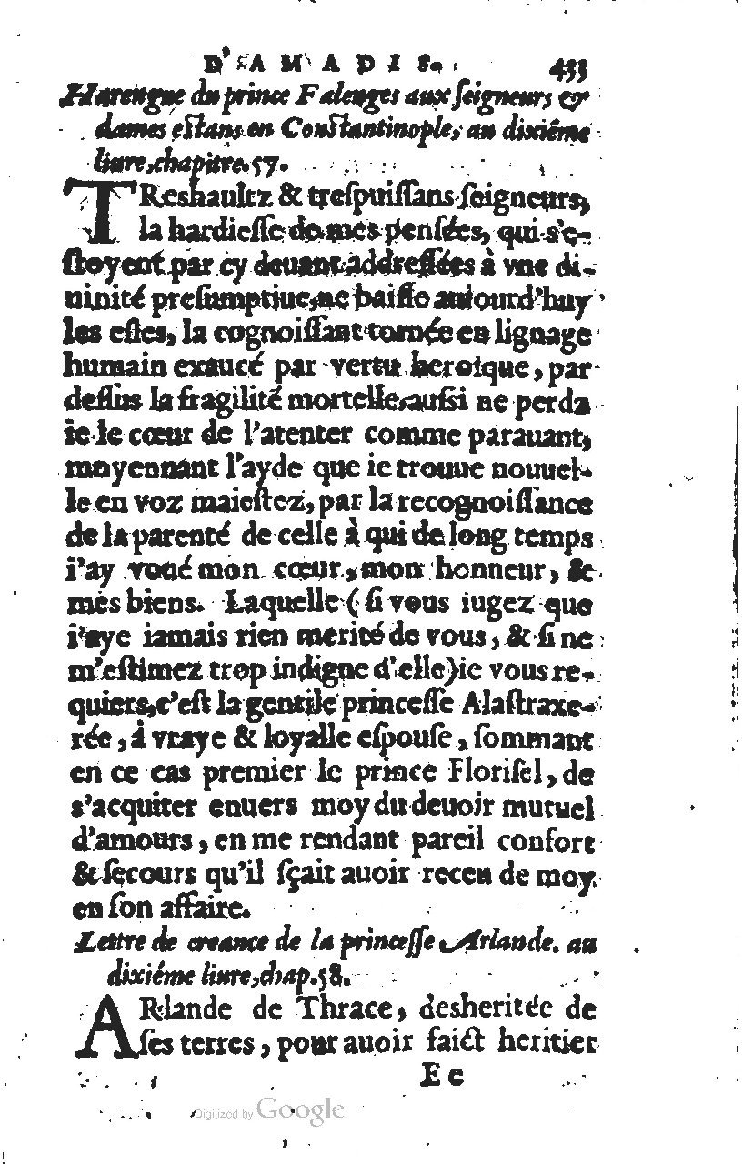 1567 - Jean Pygot - Trésor des Amadis - BM Lyon 1567 - Jean Pygot - Trésor des Amadis - BM Lyon