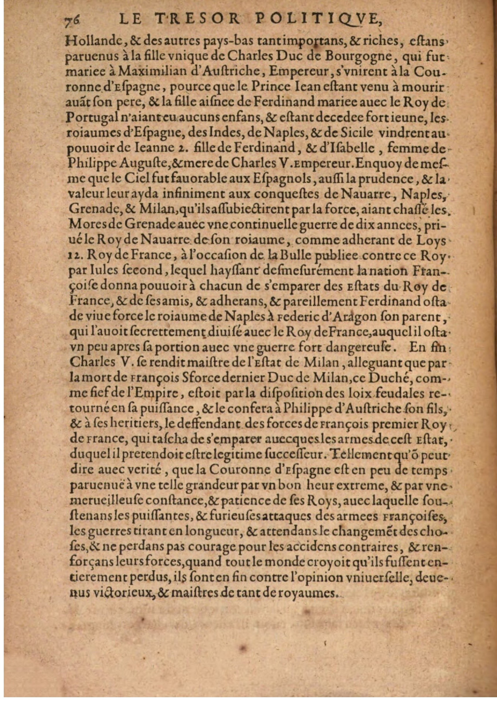 1608 - Pierre Chevalier - Trésor politique - BSB Munich