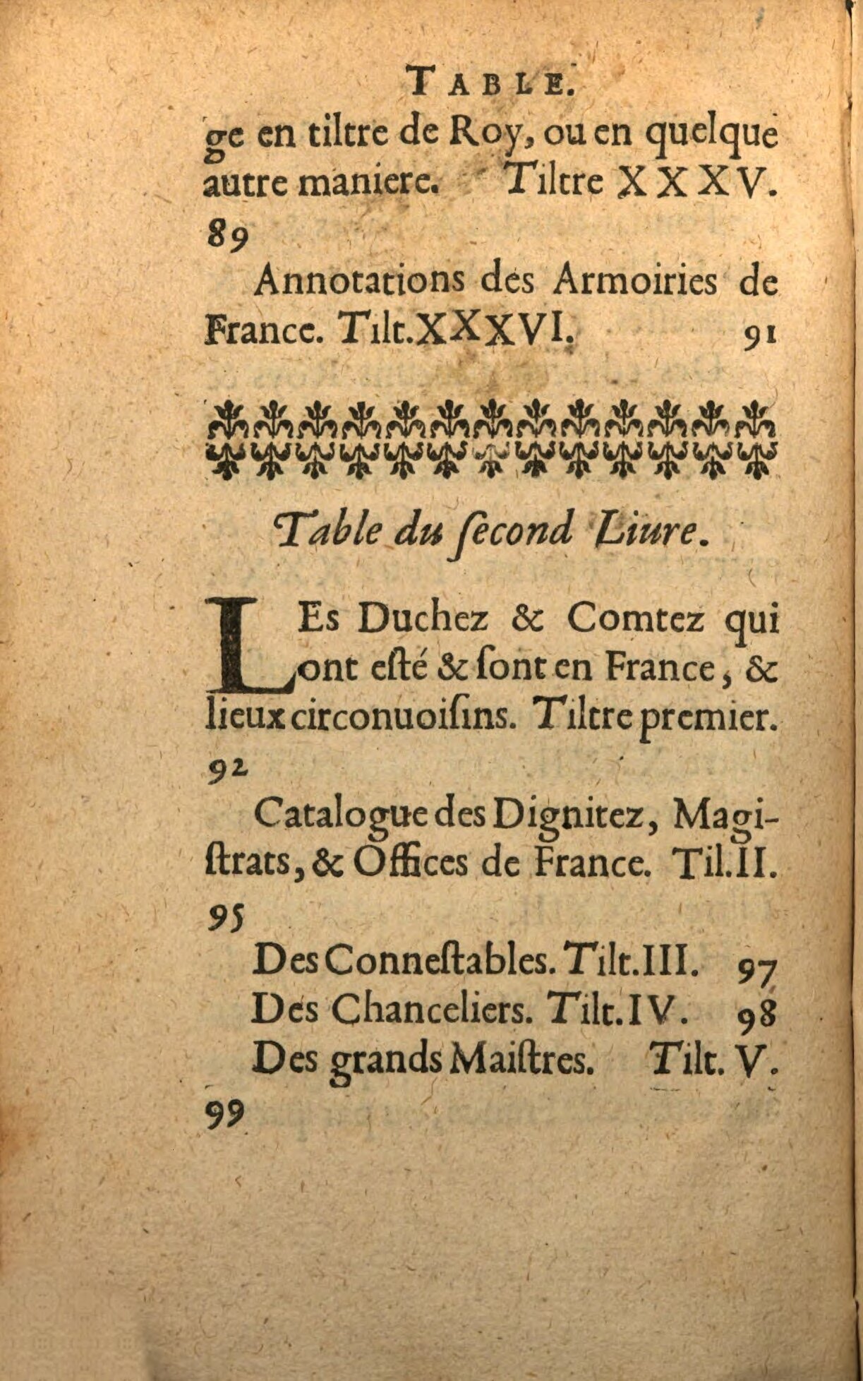 1639 - Jean Corrozet - Trésor des histoires de France - BSB Munich 1639 - Jean Corrozet - Trésor des histoires de France - BSB Munich
