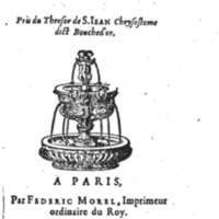 1596 - Fédéric Morel - Trésor de Saint-Jean Chrisostome - BM Lyon