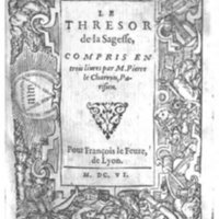 1606 - François Lefebvre - Trésor de la sagesse - BCU Lausanne
