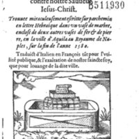 1581 - Jean Stratius - Trésor de Ponce Pilate - BM Lyon