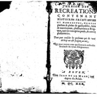 1630 - Jean Delamare - Trésor des récréations  - Vatican Apostolic Library