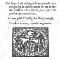 1604 - Fleury Bourriquant - Nouveau Trésor des secrétaires - British Library
