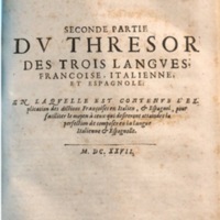1627 Jacques Crespin Thresor des trois langues (Seconde partie) - Regensburg-001.jpeg