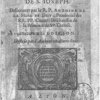1656 - Antoine Jullieron - Trésor inestimable de Saint-Joseph - BM Lyon