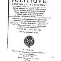 1611 - Pierre Chevalier - Trésor politique - UGent