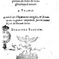 1624 - Nicolas Oudot - Trésor des lettres douces et amoureuses - BNC Florence