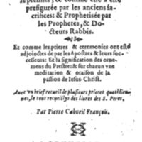 1605 - Rutgers Velpius - Trésor de la Sainte-Messe - UGent