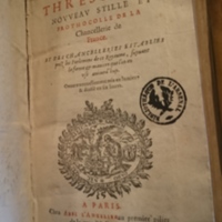 1599 - Abel Langelier - Trésor du nouveau style et protocole de chancellerie - BnF