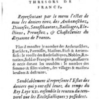 1581 - s.n. - Secret des trésors de France (Livre II) - BSB Munich