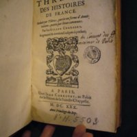 1630 - Jean Corrozet - Trésor des histoires de France - BnF