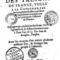 1615 - s.n. 2 - Trésor des trésors de France - BM Lyon