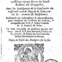 1609 - Jean Bogart - Grand Trésor des pardons et indulgences - UGent