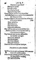 1606 - Théodore Reinsart - Trésor des chansons amoureuses recueillies des plus excellents airs de cour - Livre I - NK ČR Prague