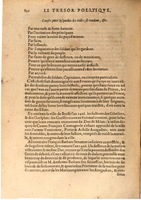 1608 - Nicolas Du Fossé - Trésor politique - BSB Munich