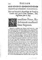 1654 - Michel Bobin - Trésor des harangues, remontrances et oraisons funèbres - BM Lyon