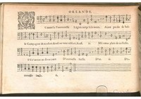 1576 - [Pierre de Saint-André] - Trésor de musique d’Orlande de Lassus Bassus - BSB Munich