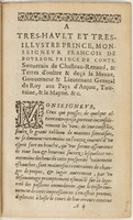 1612 - Charles Sevestre - Toison d’or ou la fleur des Trésors - BnF