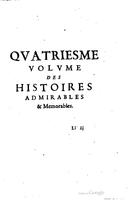 1628 - Jacques Crespin - Trésor d’histoires admirables et mémorables - BSB Munich