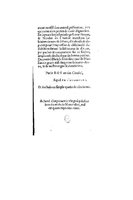 1572 - Nicolas Du Chemin - Finances et Trésor de la plume française - BM Lyon