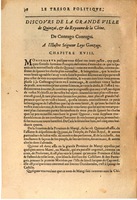 1611 - Pierre Chevalier - Trésor politique - BSB Munich