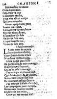 1606 - Théodore Reinsart - Trésor des chansons amoureuses recueillies des plus excellents airs de cour - Livre II - NK ČR Prague